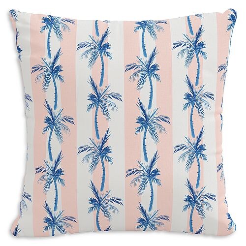 

Уличная подушка Cabana Stripe Palms кораллового цвета, 22 x 22 дюйма Cloth & Company, цвет Orange