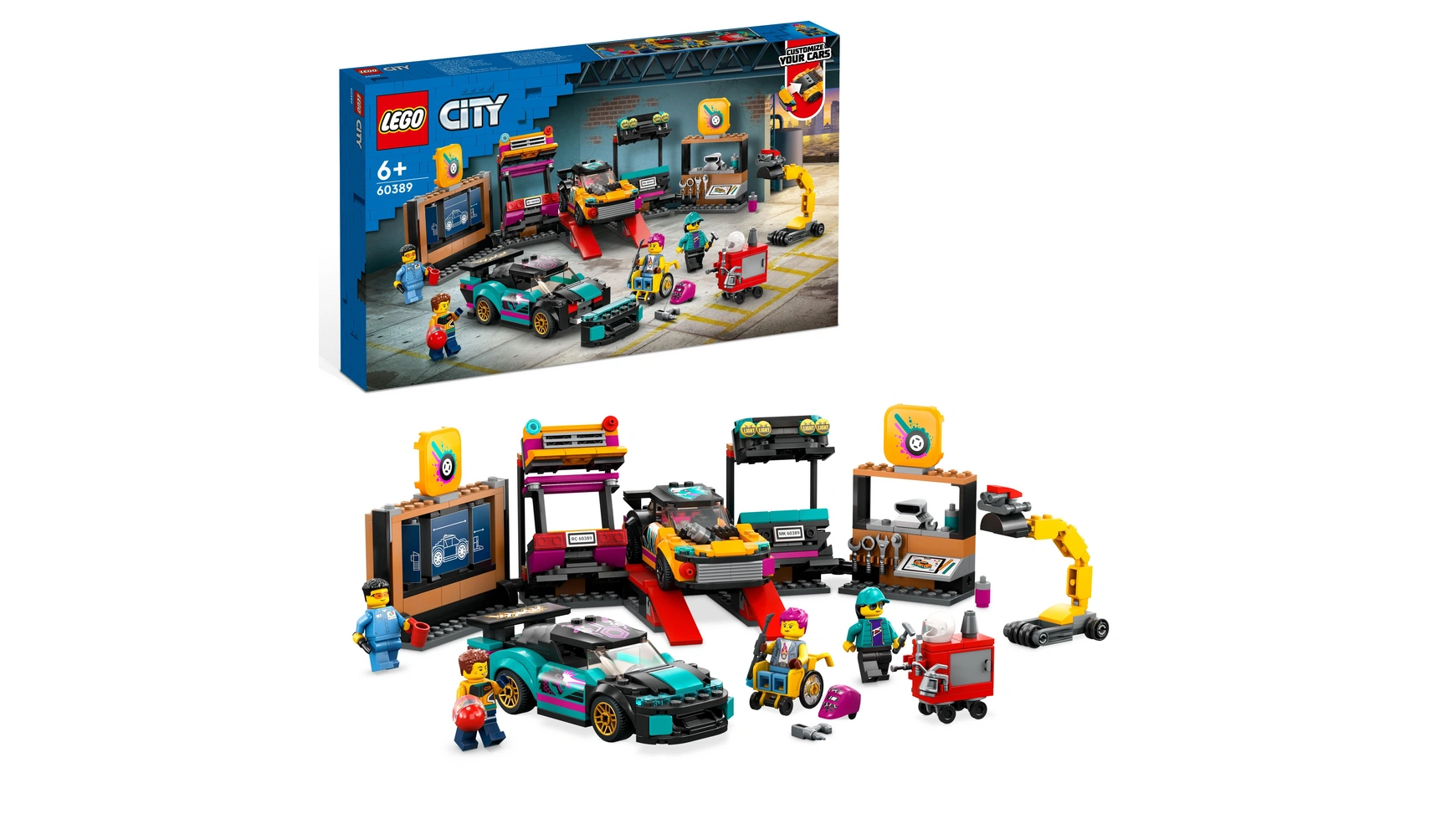 Lego City Авторемонтная мастерская развивающие книжки lego city книга с заданиями и игрушкой экстремальные виды спорта
