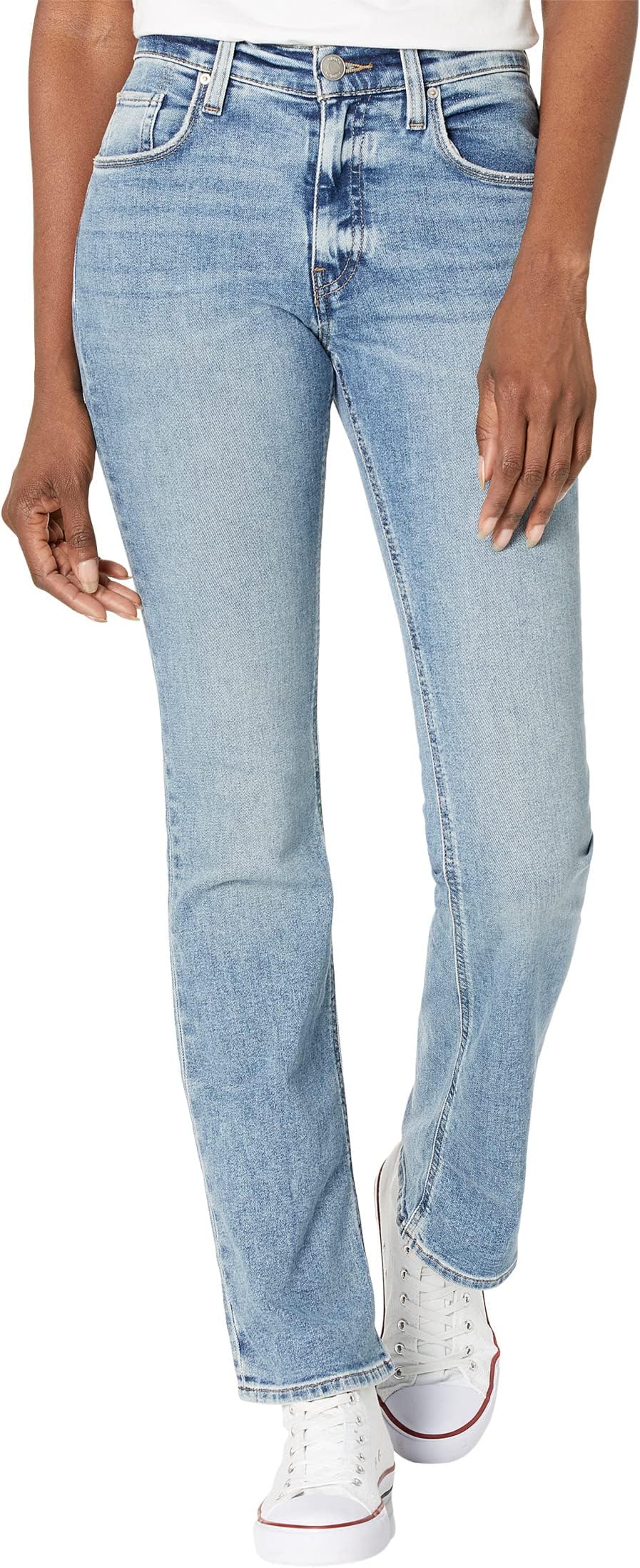 цена Джинсы Barbara High-Rise Baby Boot in Tropical Hudson Jeans, цвет Tropical