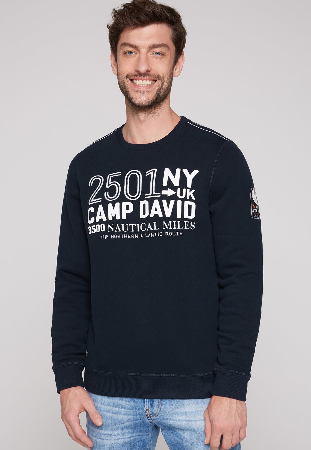 

Толстовка MIT LOGO ARTWORK Camp David, цвет blue navy