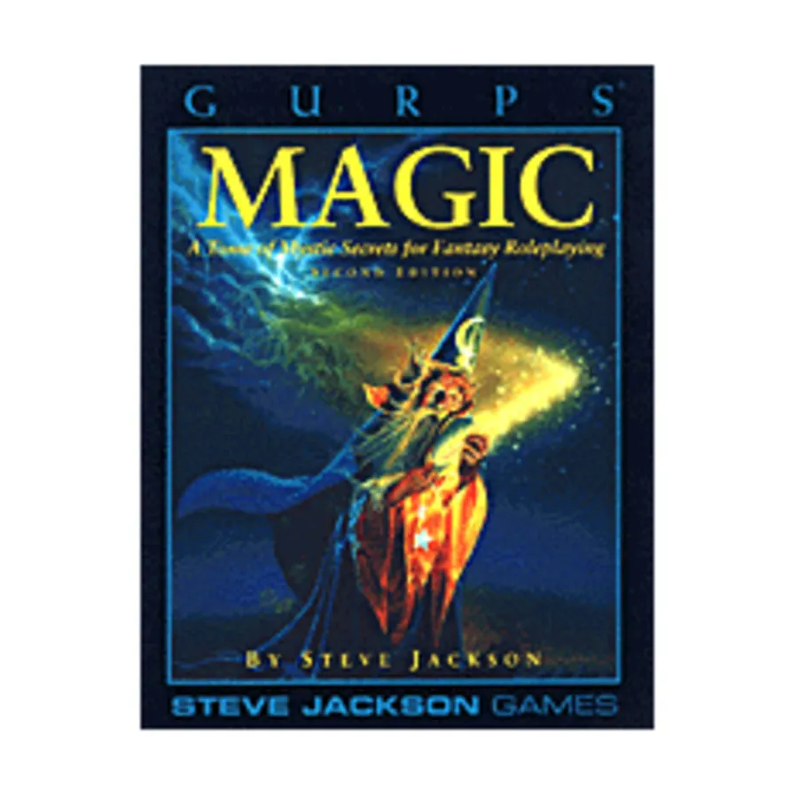 

Magic (2nd Edition), GURPS (1st-3rd Edition) - Rules Supplements, мягкая обложка