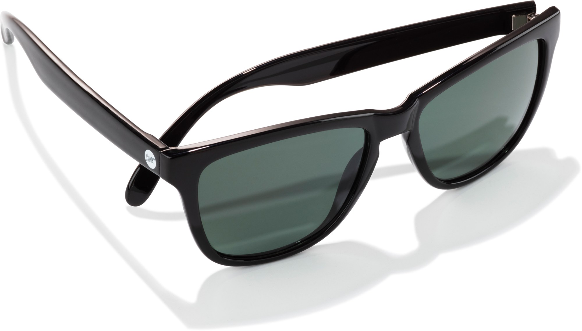 цена Поляризованные солнцезащитные очки Headlands Sunski, черный