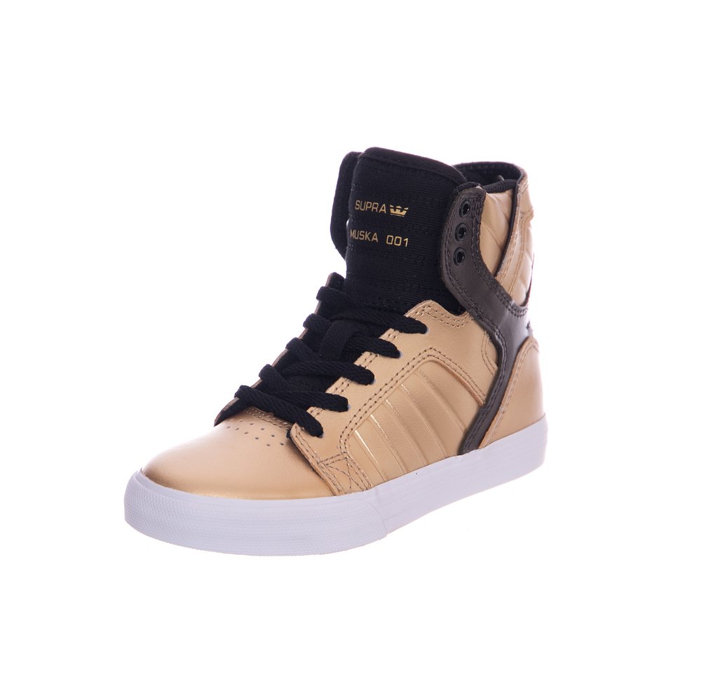 

Кроссовки Supra Skytop, золотой