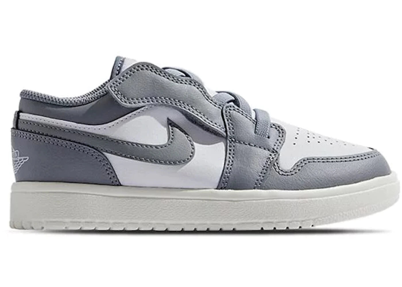 

Кроссовки детские Nike Air Jordan 1 Low, серый / белый
