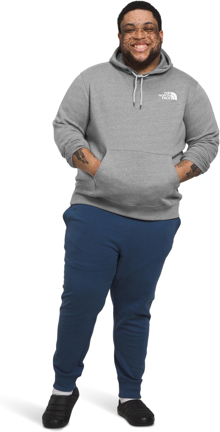 

Пуловер с капюшоном Big & Tall Box NSE The North Face, цвет TNF Medium Grey Heather/TNF Black