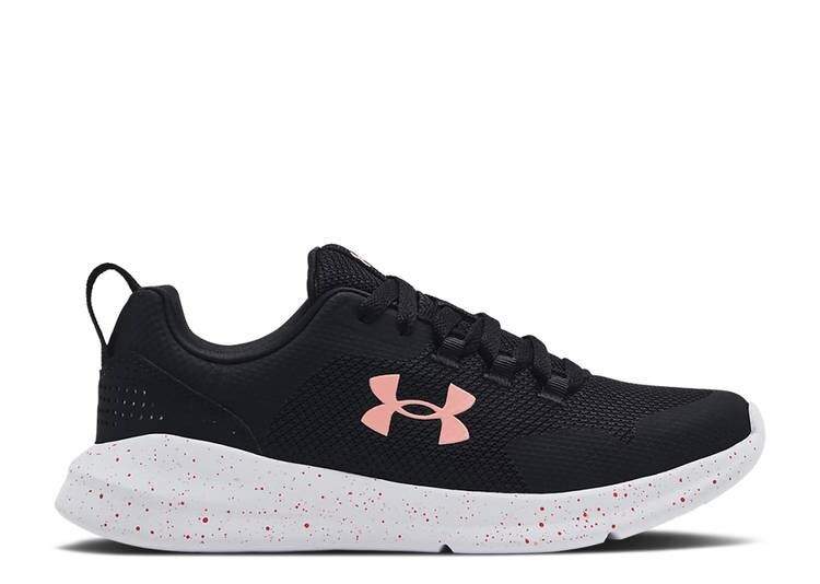 

Кроссовки Under Armour WMNS ESSENTIAL 'BLACK PINK SPECKLE', черный