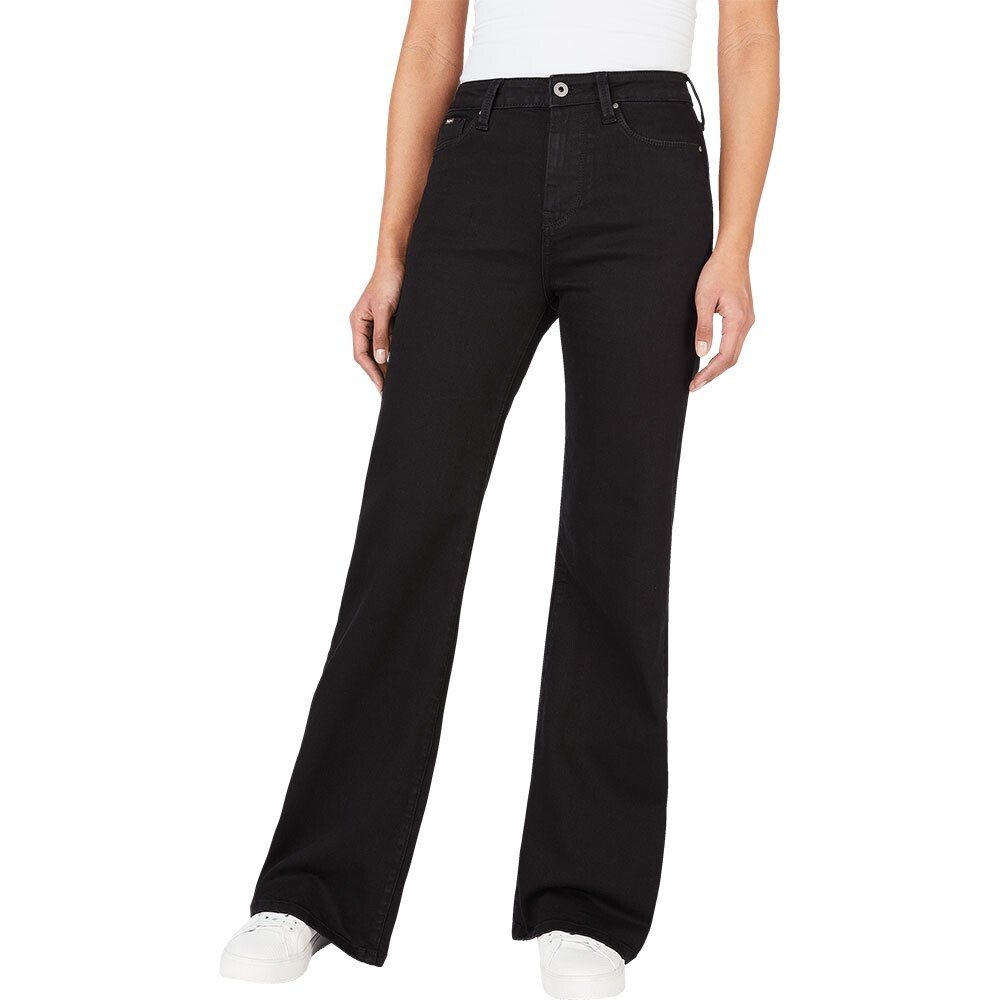 

Джинсы Pepe Skinny Flare Fit High Waist, черный