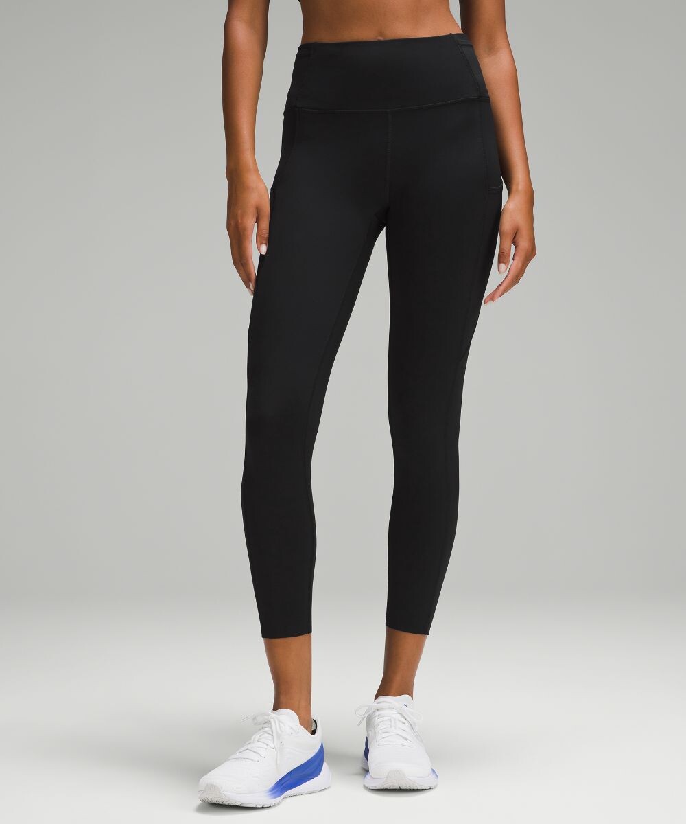 

Леггинсы с высокой посадкой Lululemon, черный