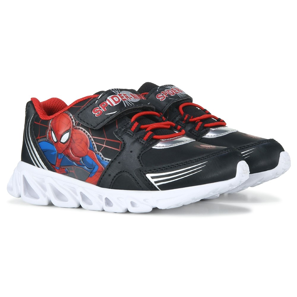цена Детские кроссовки с подсветкой «Человек-паук» для малышей/маленьких детей Spider-Man, красный