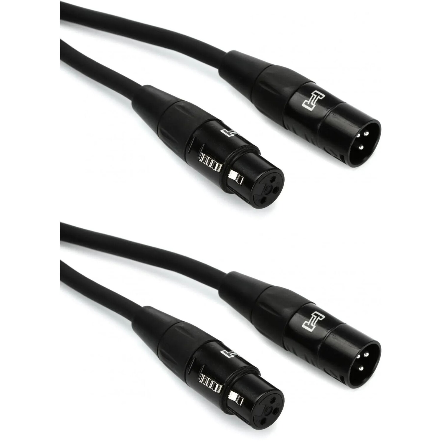

Микрофонный кабель Hosa HMIC-015 Pro, 2 шт., длина 15 футов