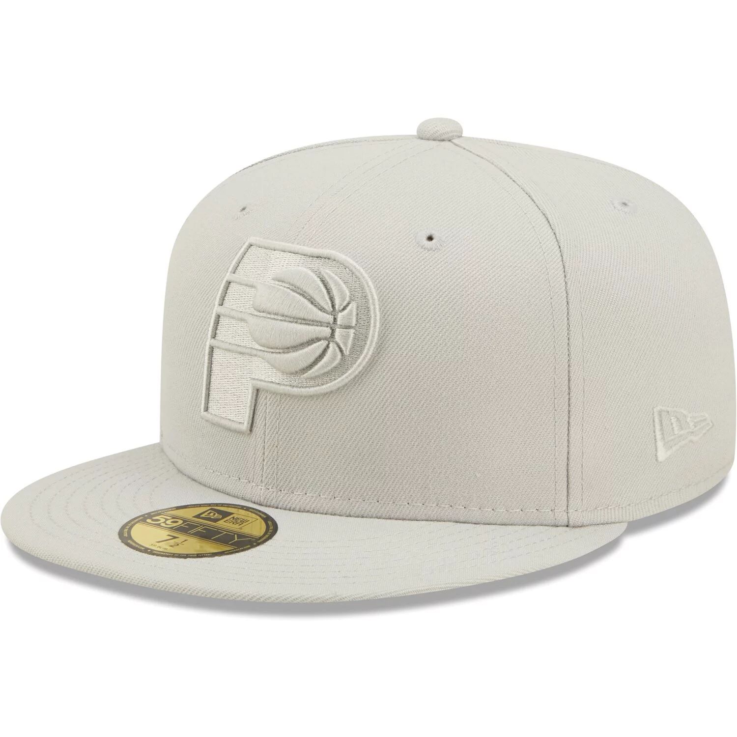 

Мужская серая кепка с логотипом New Era Indiana Pacers 59FIFTY