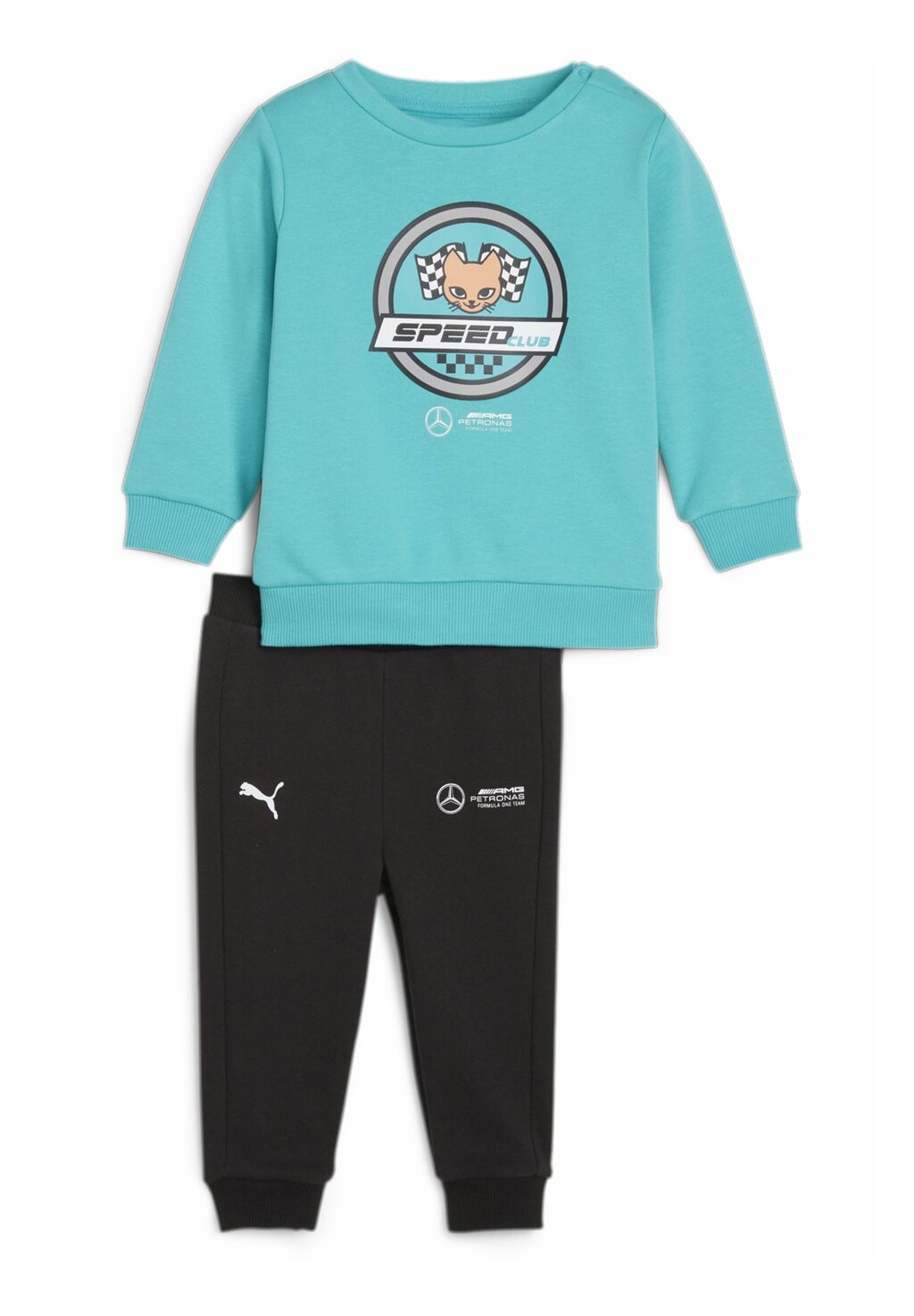 

Спортивные штаны MERCEDES-AMG PETRONAS MOTORSPORT SET Puma, цвет sheen green