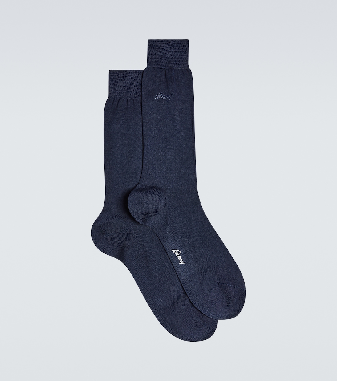 Хлопковые носки Brioni, синий