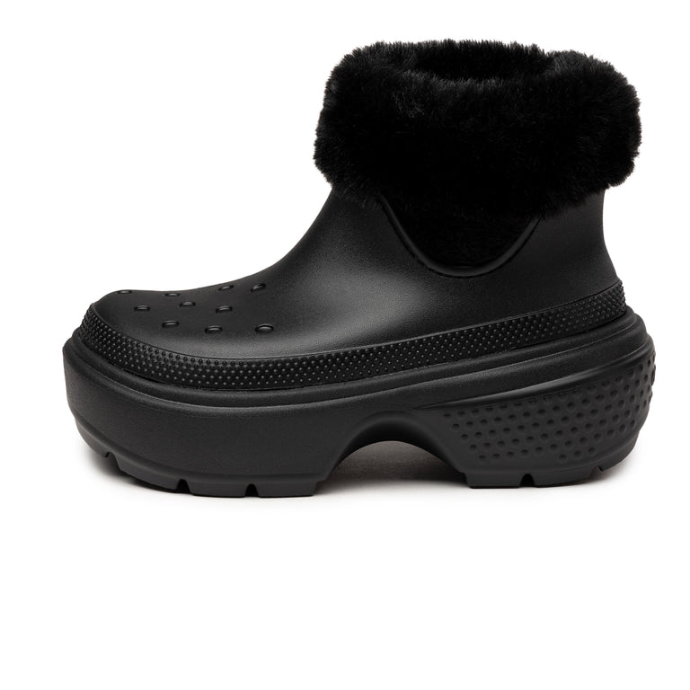 Ботинки Stomp Lined Boot Crocs, черный ботинки crocs stomp lined boot цвет stucco