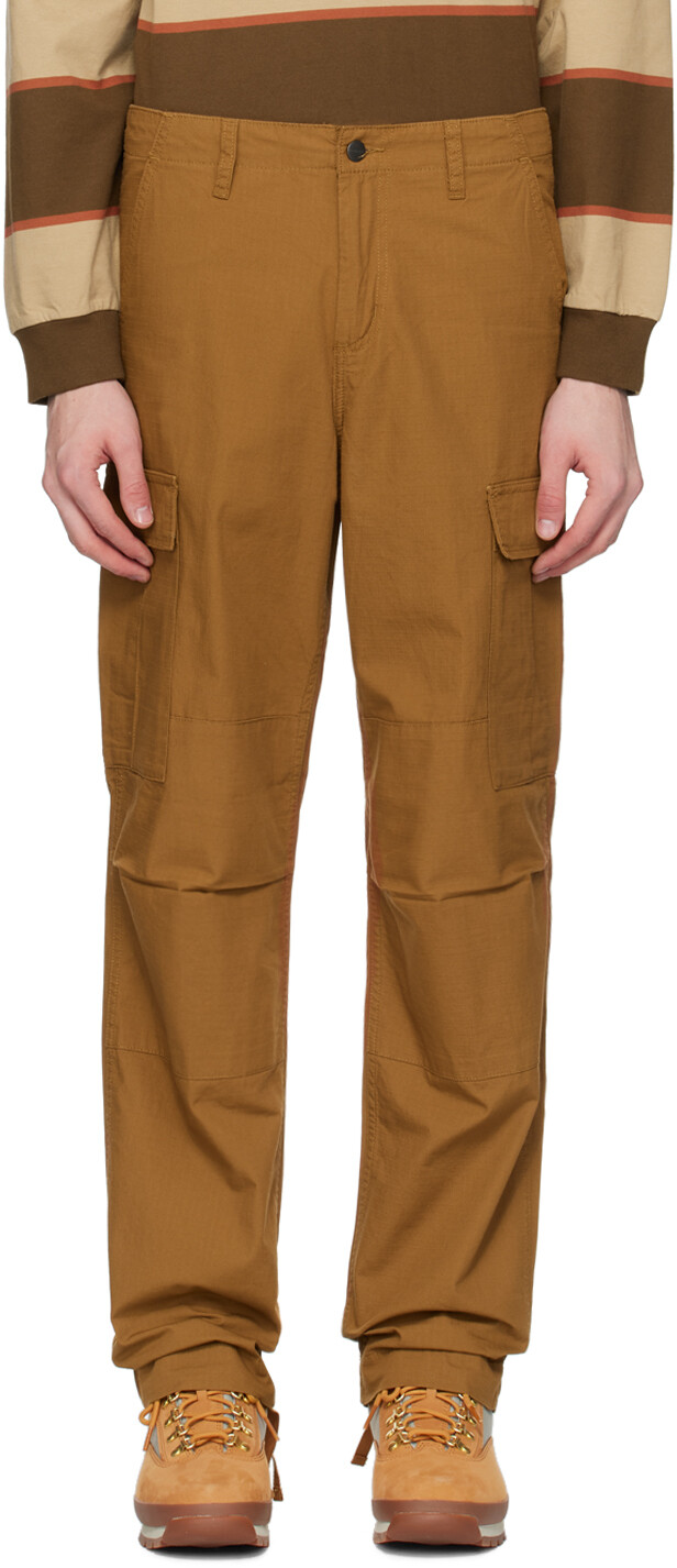 

Светло-коричневые брюки-карго стандартного размера Carhartt Work In Progress