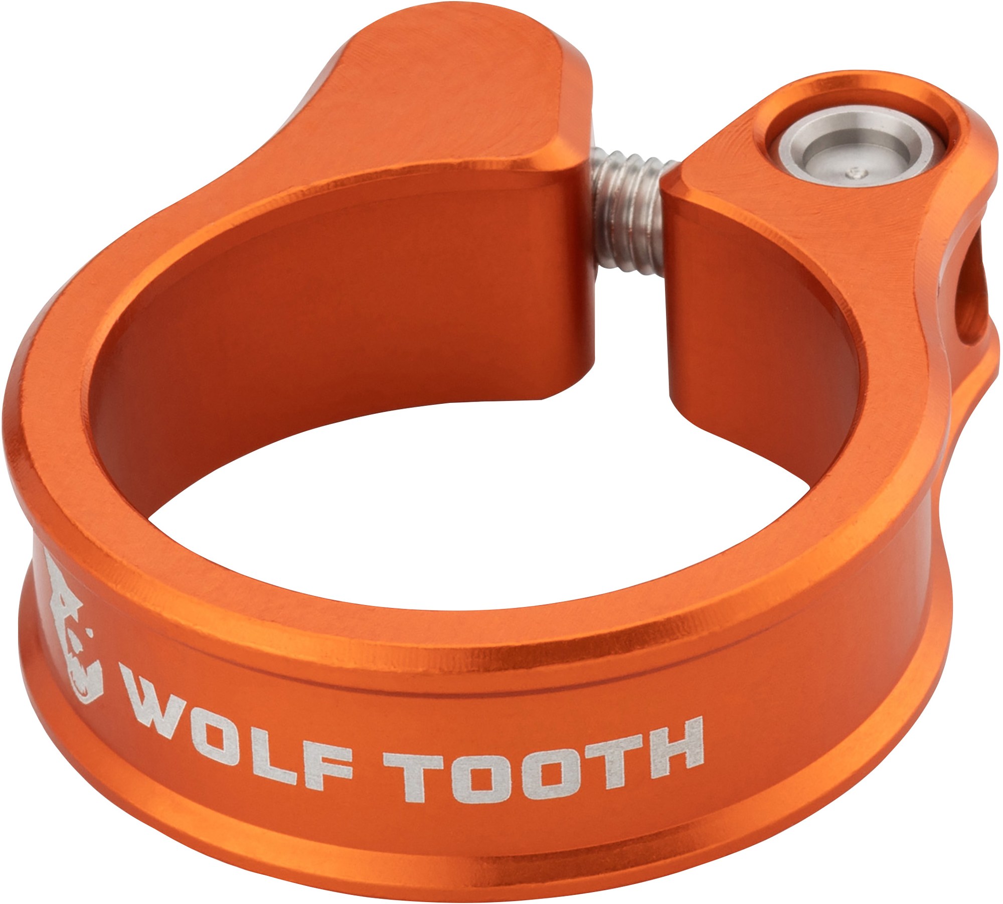 Зажим подседельного штыря Wolf Tooth Components, оранжевый