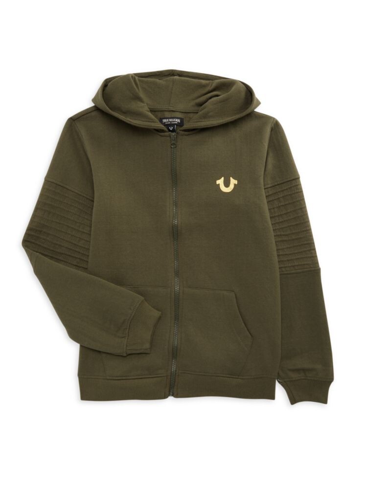 

Толстовка с графическим логотипом для мальчика True Religion, цвет Olive