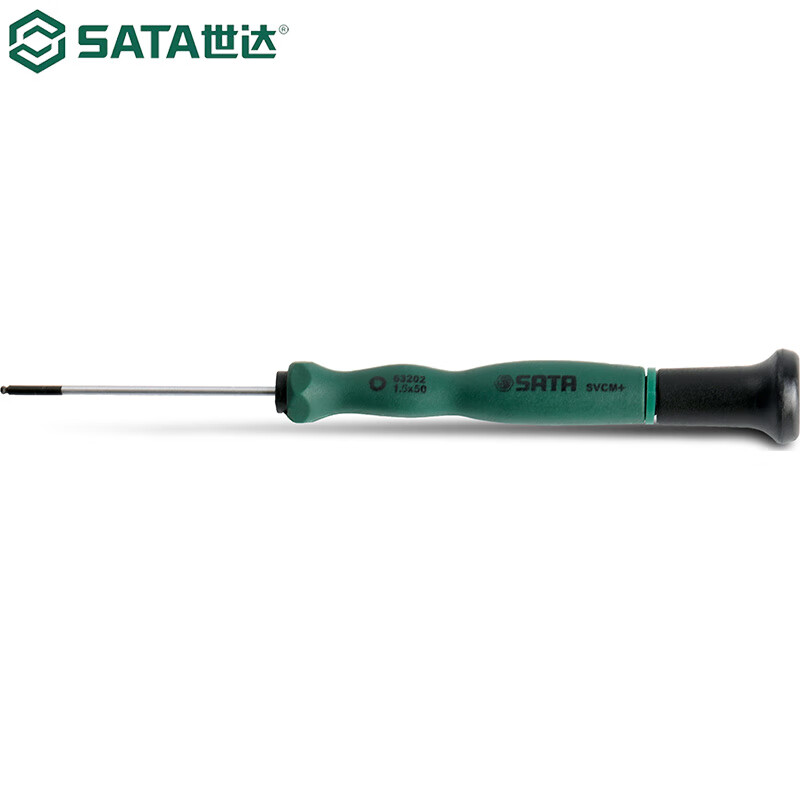 SATA 63207 шестигранная микроотвертка с шаровой головкой 2,0x50 мм