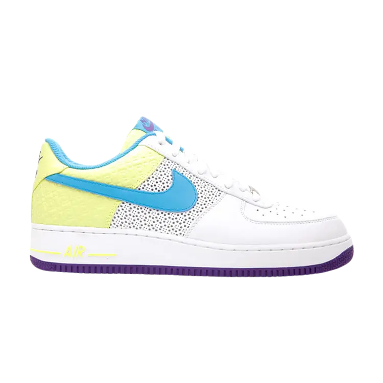 

Кроссовки Nike Wmns Air Force 1 Premium '07 'Vivid Blue', белый