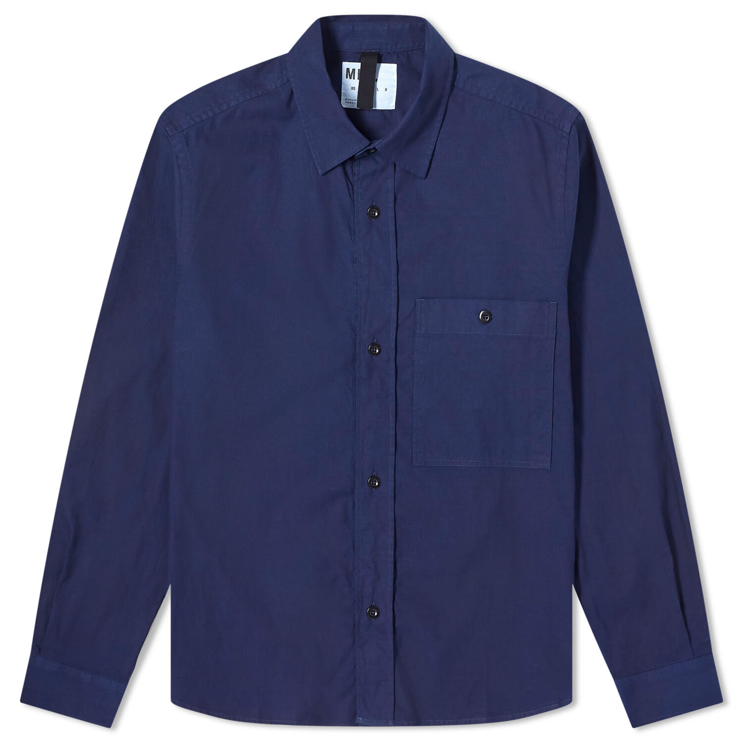 

Рубашка Mhl By Margaret Howell Overall Overshirt, цвет Indigo