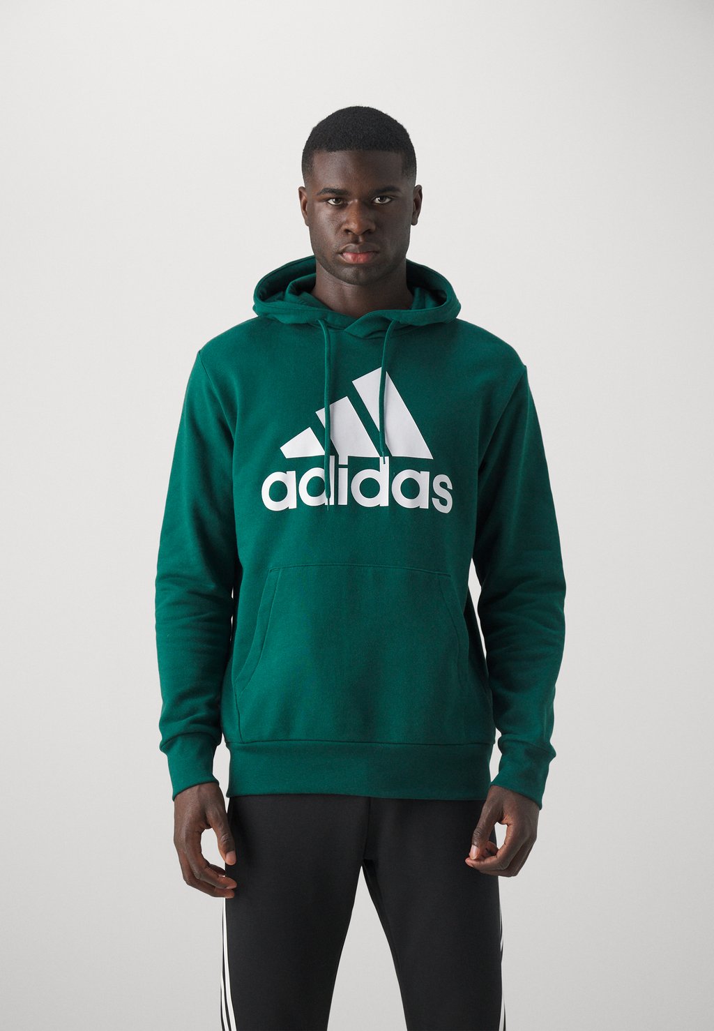 

Толстовка Essentials Big Logo adidas Sportswear, цвет collegiate green