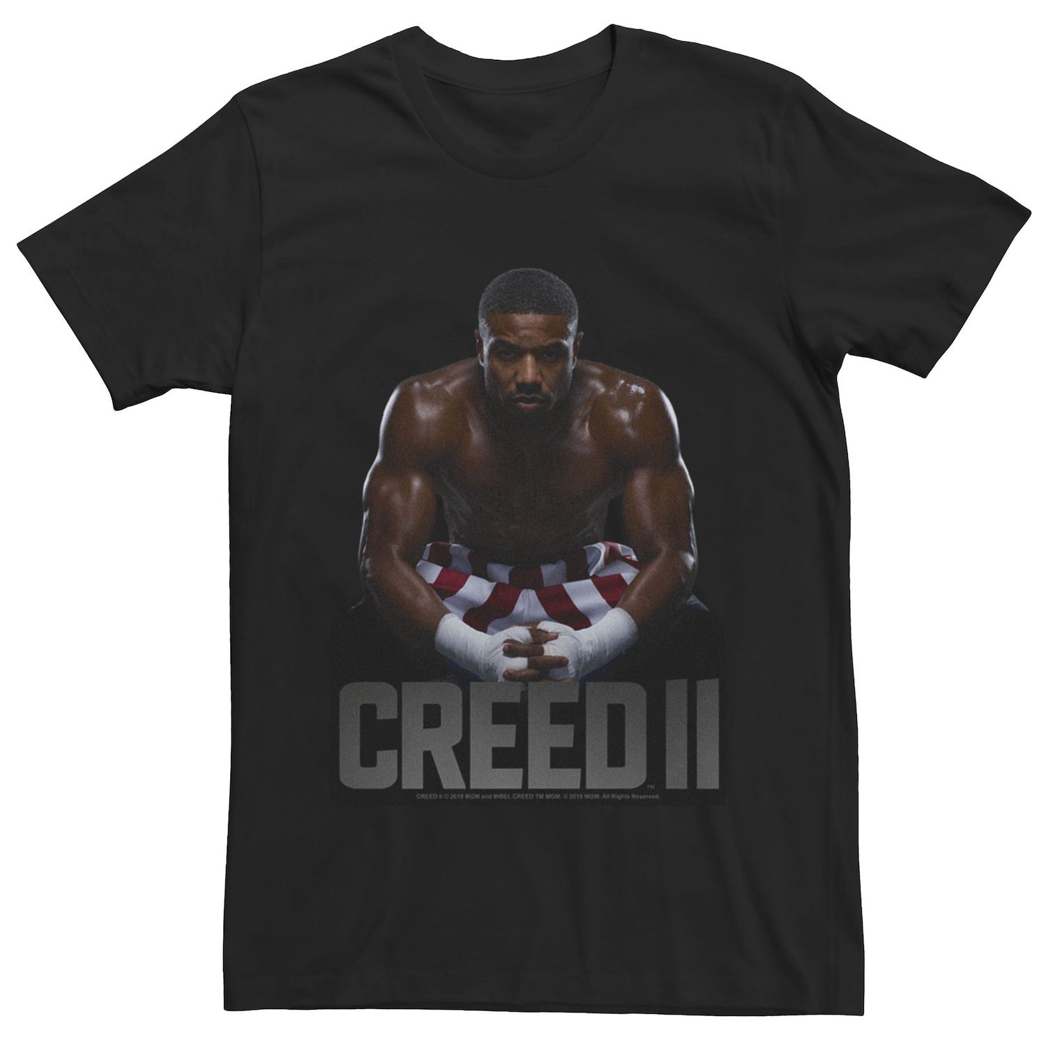 Мужская футболка с плакатом Creed 2 Creed Is Ready Licensed Character