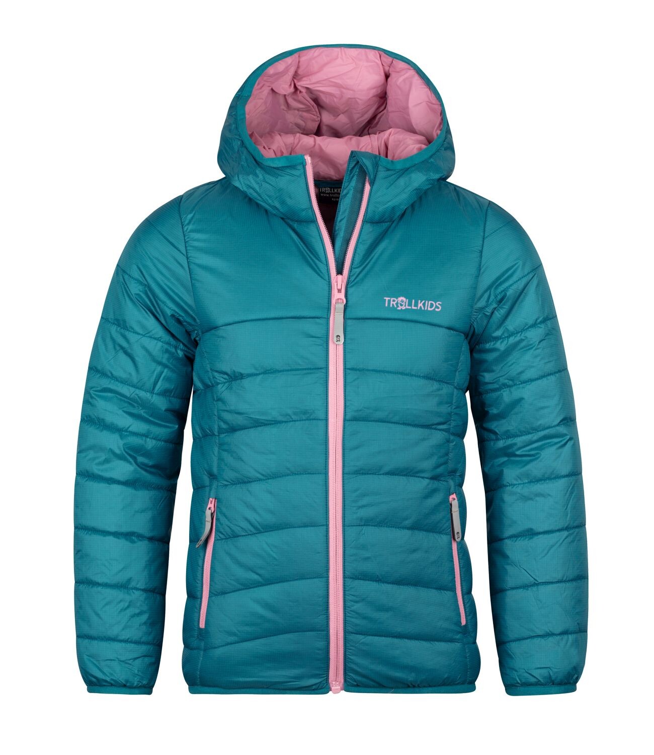 

Функциональная куртка Trollkids Steppjacke Eikefjord, цвет Blaugrün/Violett