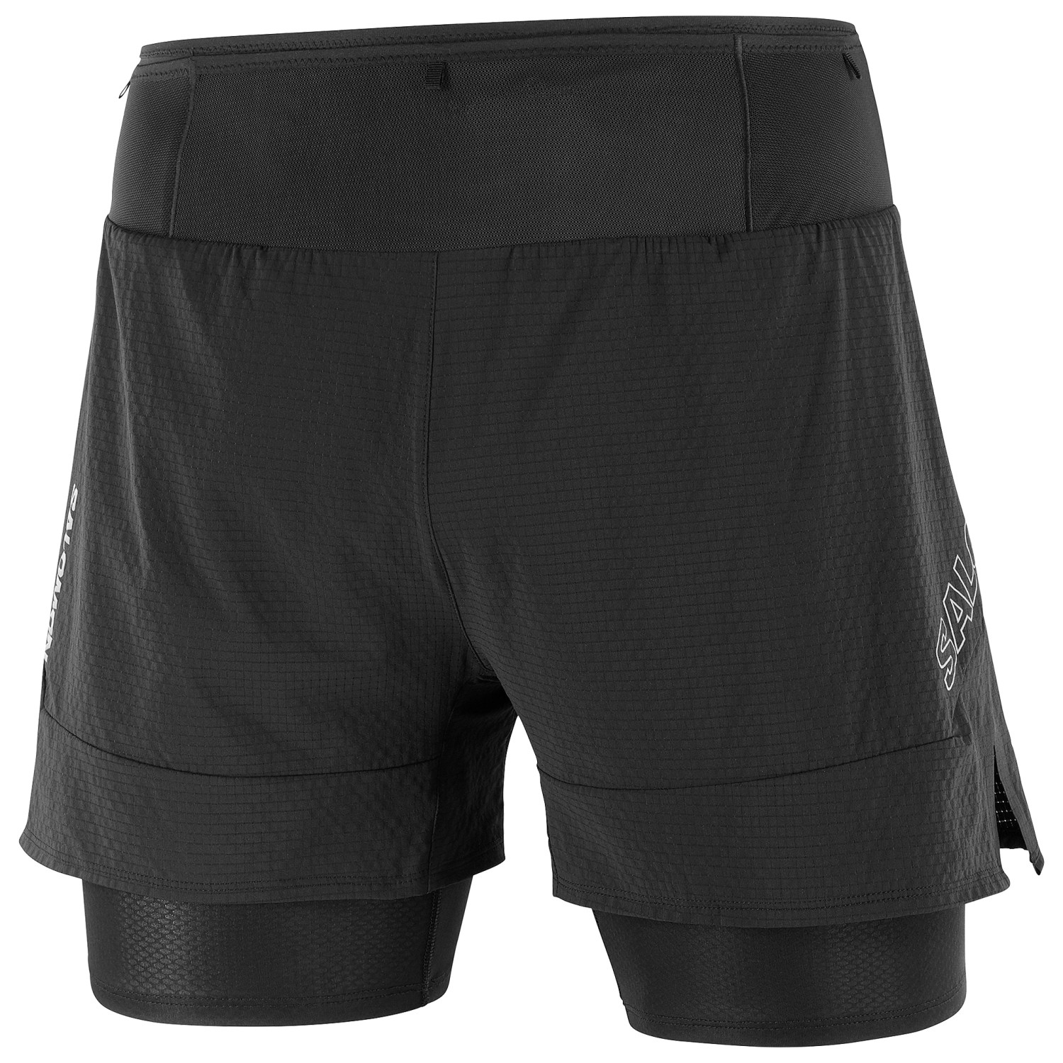 Шорты для бега Salomon Sense 2in1 Shorts, цвет Deep Black – купить с  доставкой из-за рубежа через платформу «CDEK.Shopping»