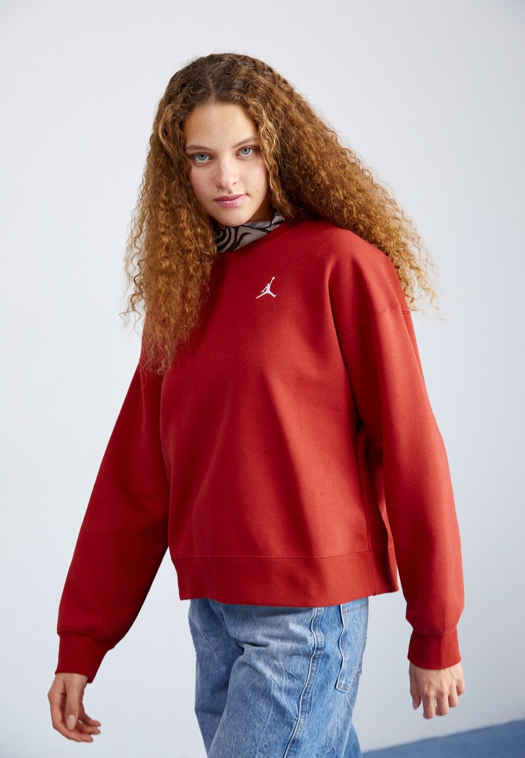 

Толстовка Crew Jordan, цвет dune red