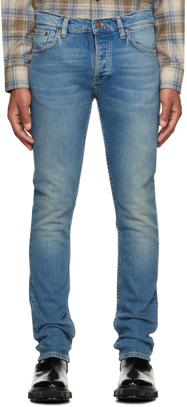 

Джинсы Nudie Синие джинсы Grim Tim Nudie Jeans