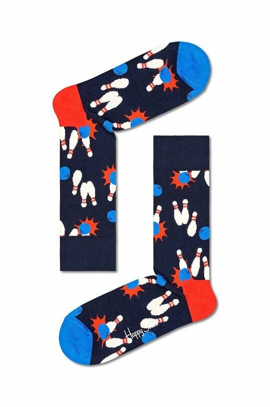 

Носки для боулинга Happy Socks, темно-синий