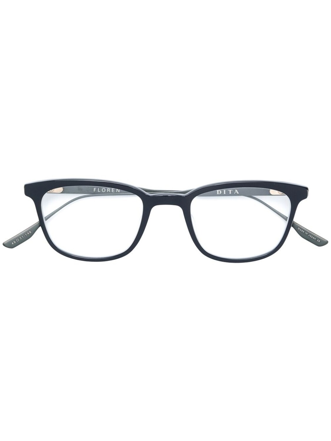 

Dita Eyewear очки 'Floren' в квадратной оправе, черный