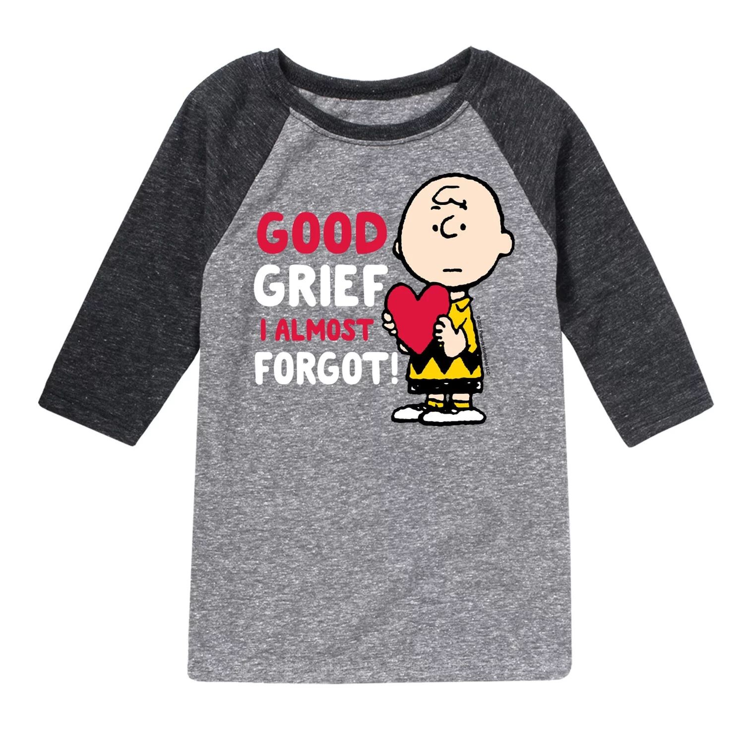 

Футболка Peanuts Good Grief реглан для мальчиков 8–20 лет Licensed Character
