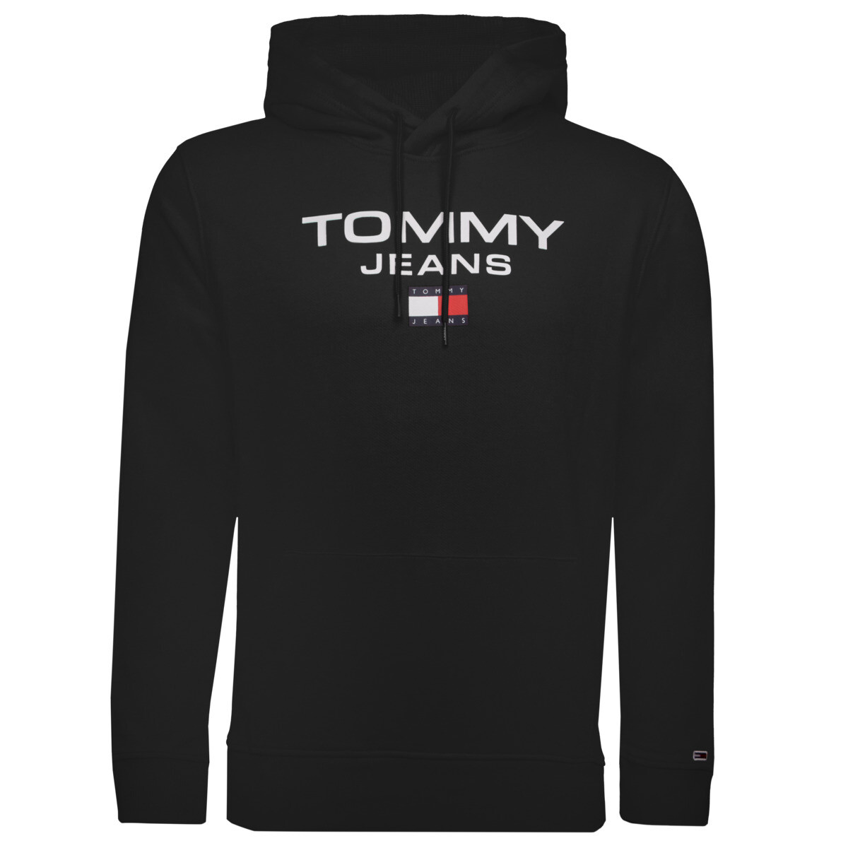 

Толстовка Tommy Hilfiger Kapuzenpullover Tommy Jeans Regular Entry, черный