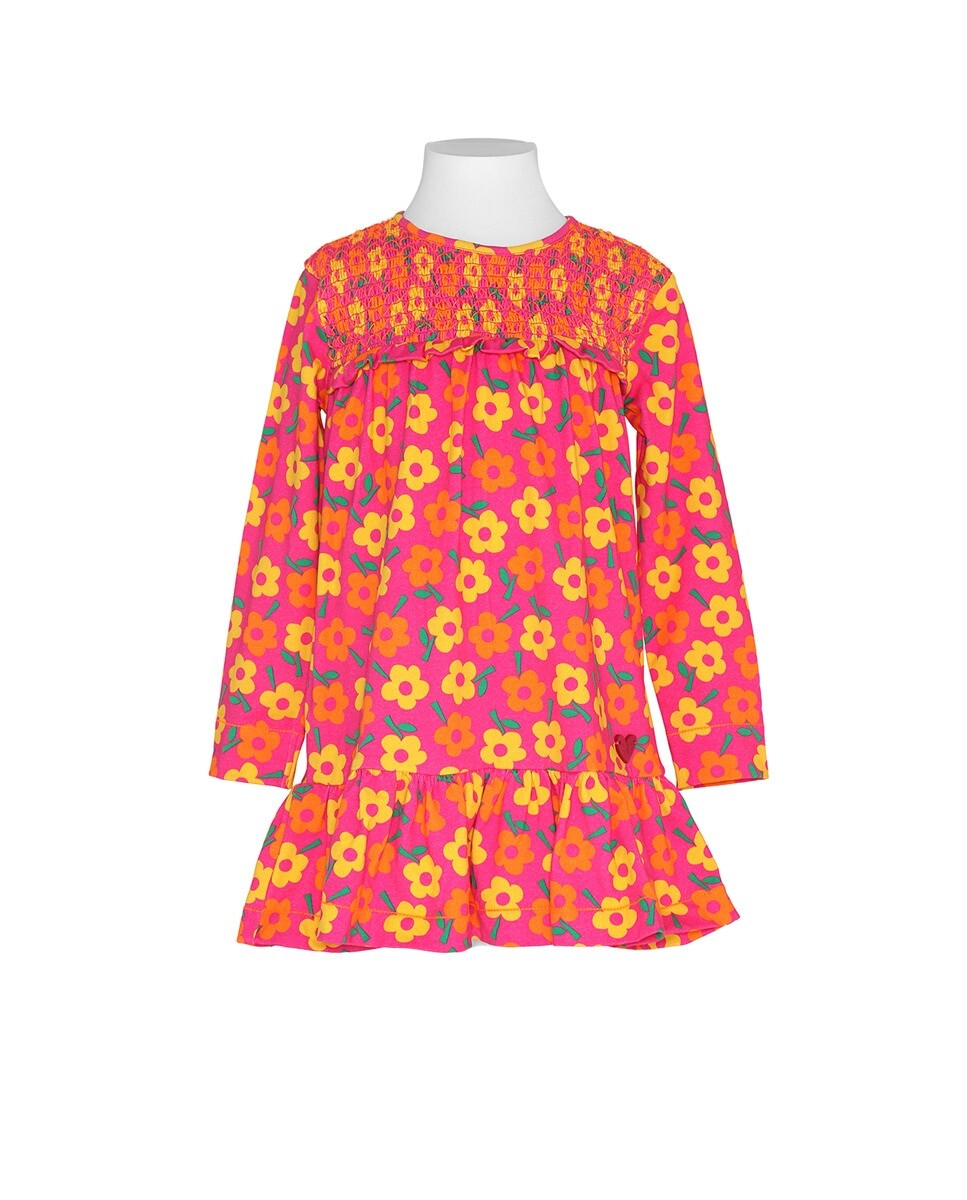 

Платье для девочки с ромашковым принтом AGATHA RUIZ DE LA PRADA, мультиколор