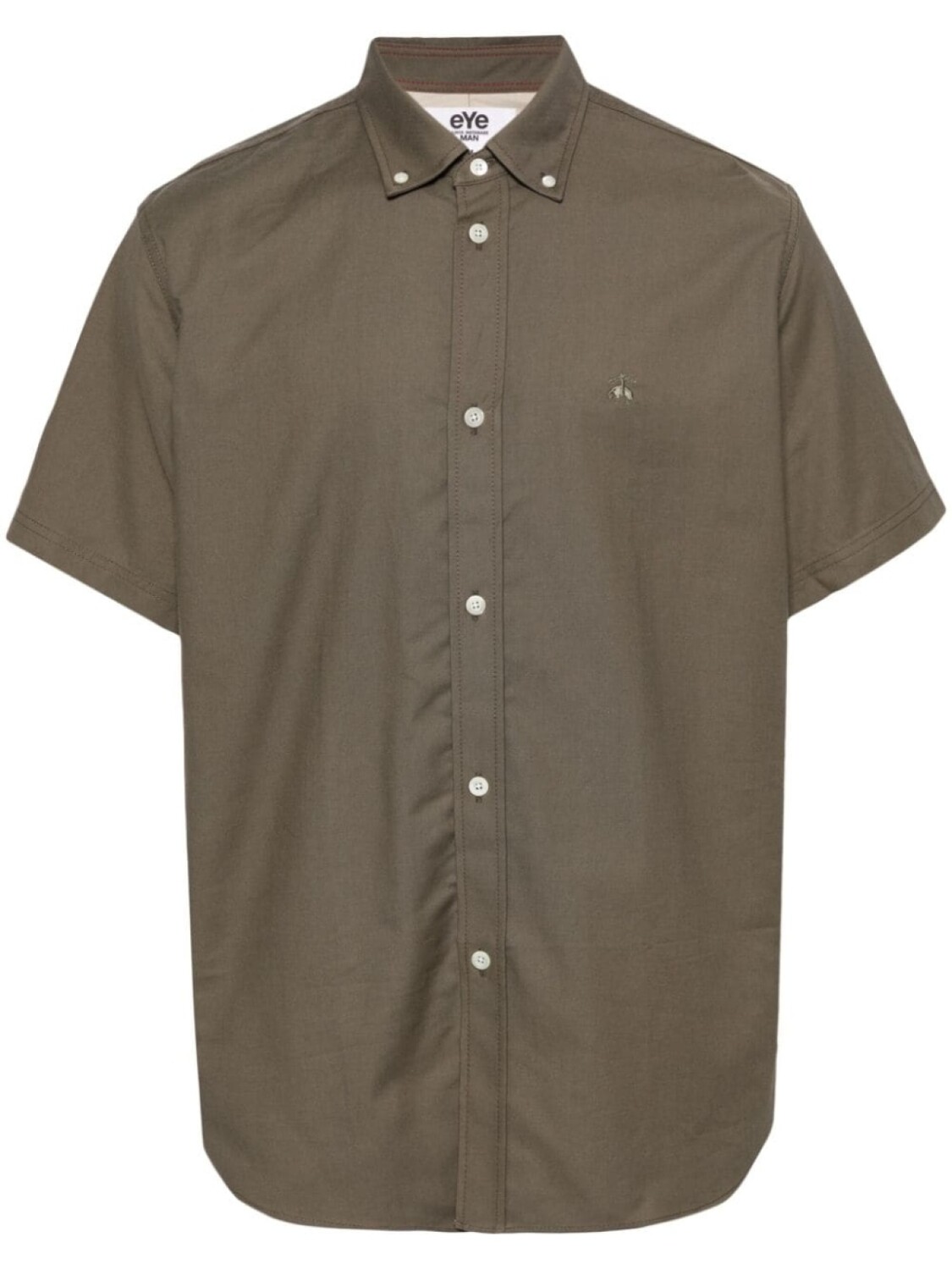 

Хлопковая рубашка X Brooks Brothers Junya Watanabe, зеленая