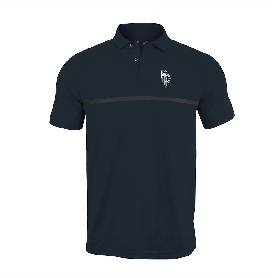 

Поло с коротким рукавом Levelwear Kansas City Royals, нави