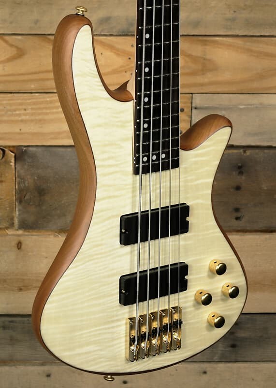 

Басс гитара Schecter Stiletto Custom-5 5-String Electric Guitar Natural Satin