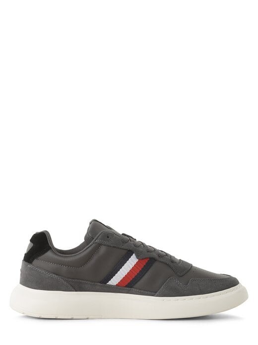 

Кроссовки с кожаным наполнением Tommy Hilfiger, серый