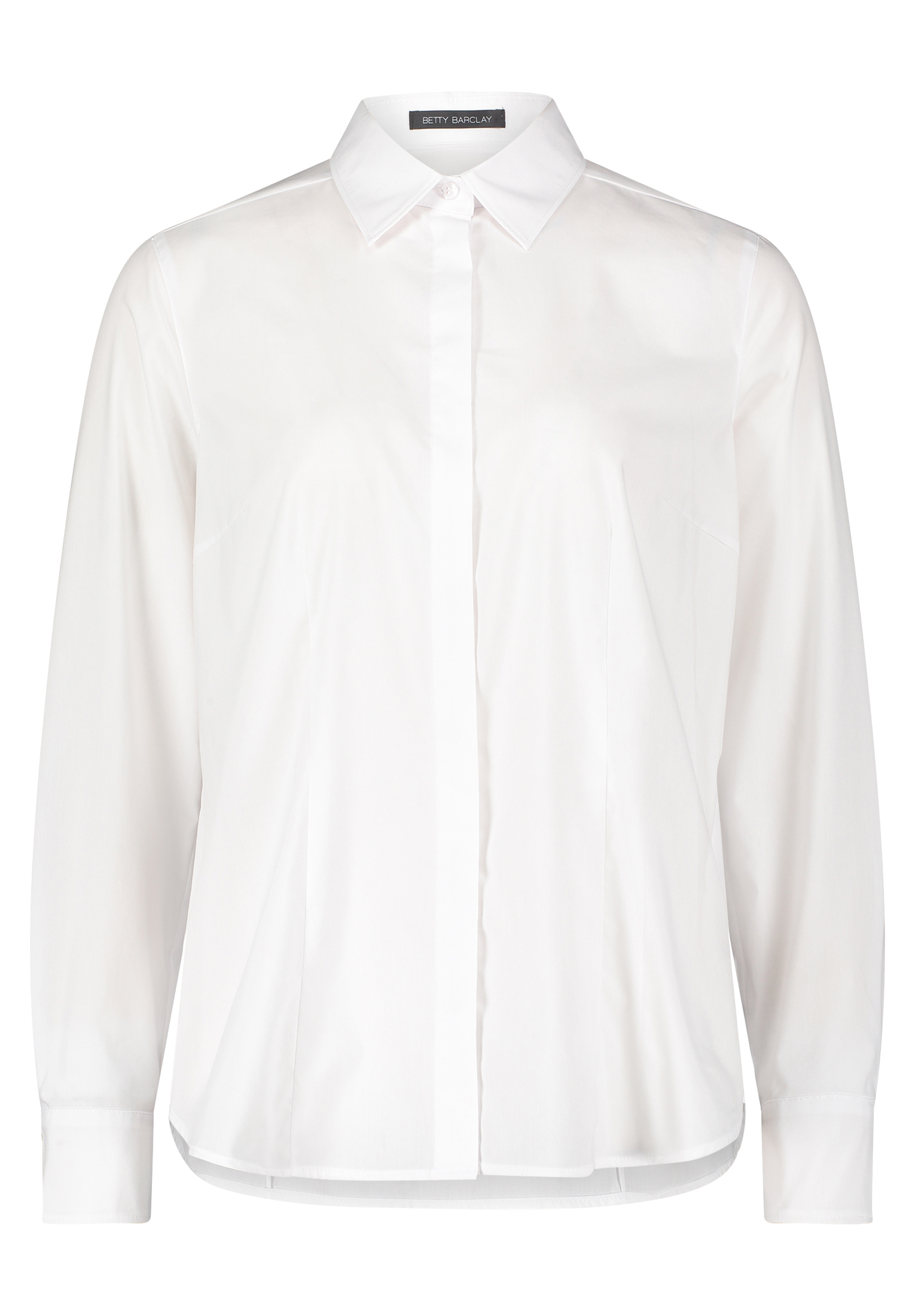 Блуза Betty Barclay Hemd mit Kragen, белый