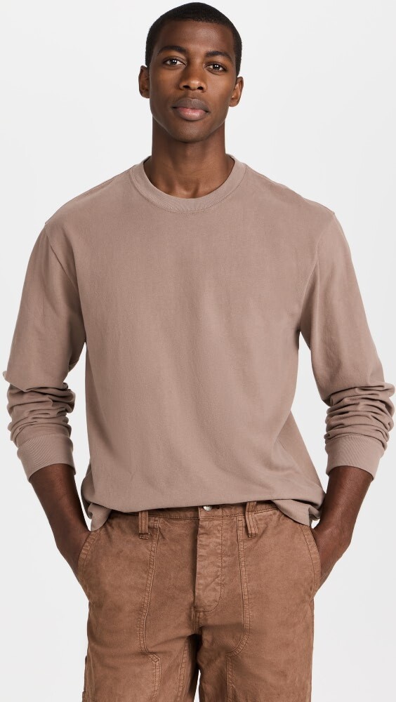

Футболка Madewell Brushed Long Sleeve Boxy