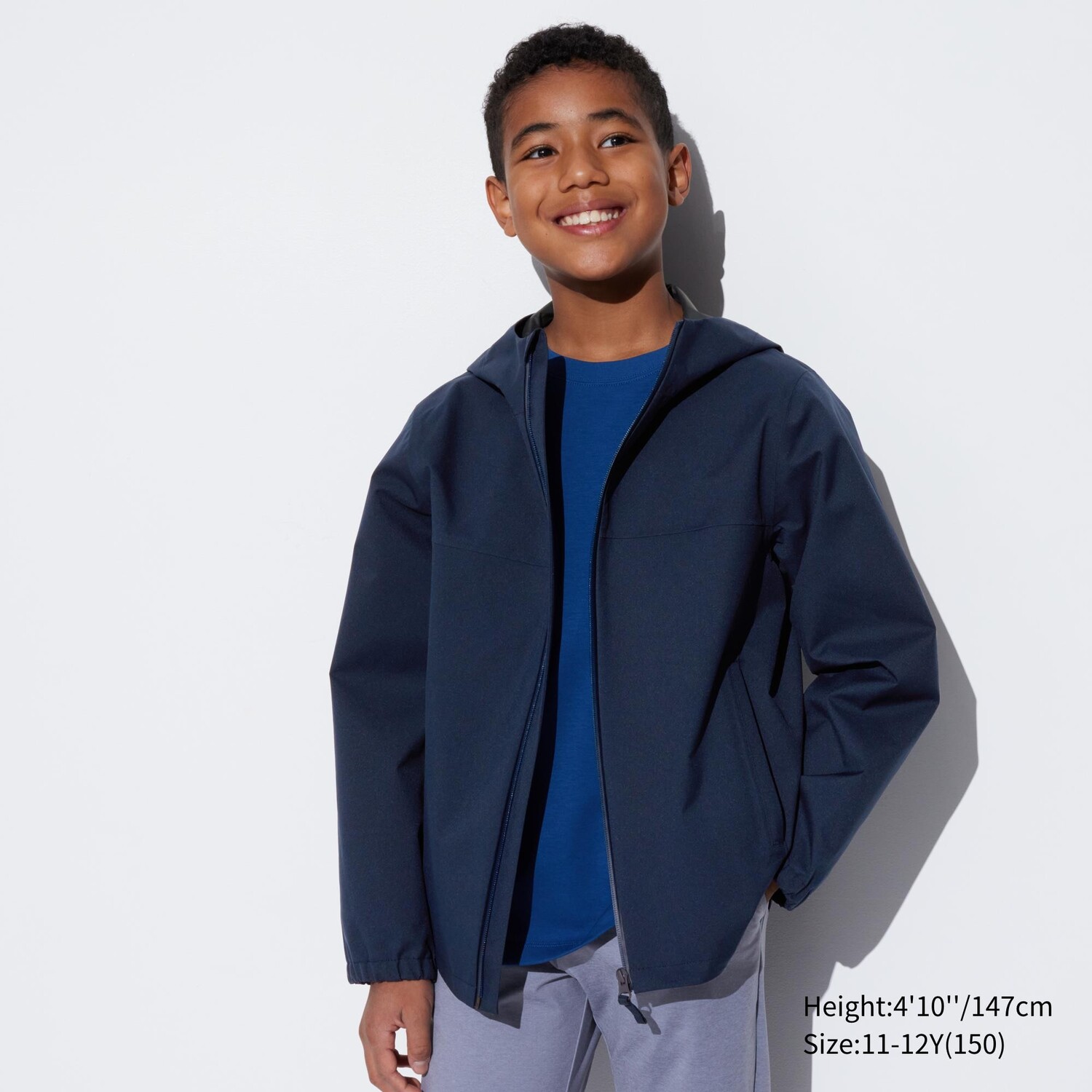 

Парка Uniqlo, темно-синий