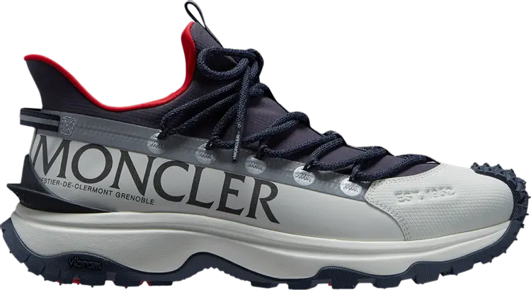 

Кроссовки Moncler Trailgrip Lite 2 'White Navy', синий