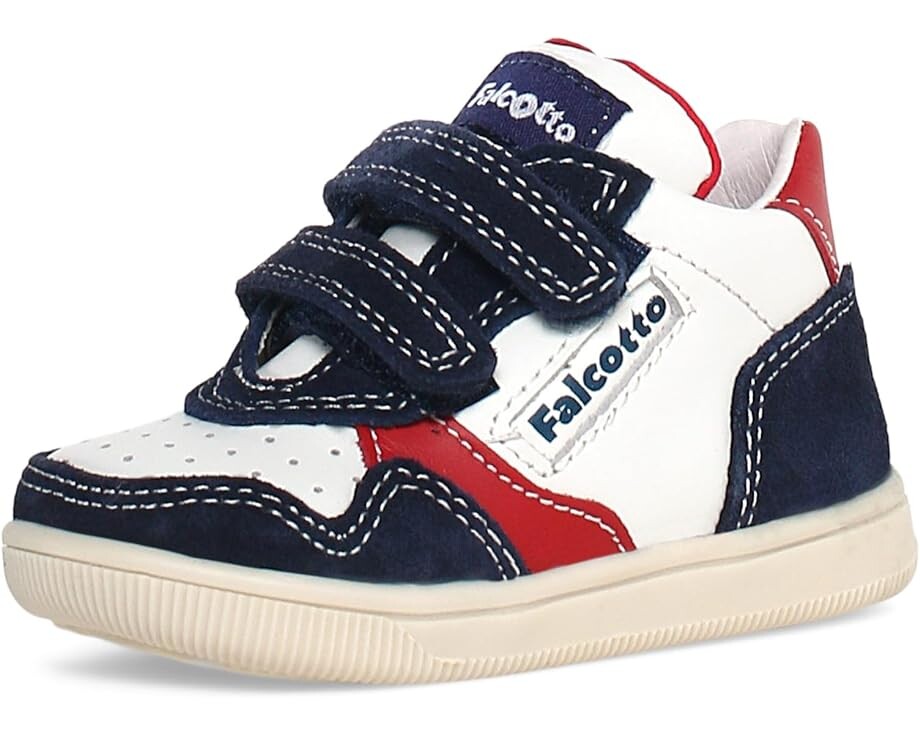

Кроссовки Naturino Falcotto Klip VL, цвет White/Navy/Red