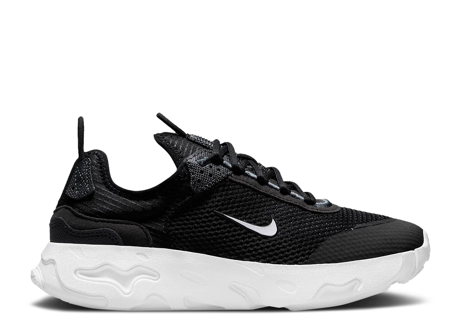 

Кроссовки Nike React Live Gs 'Black White', черный