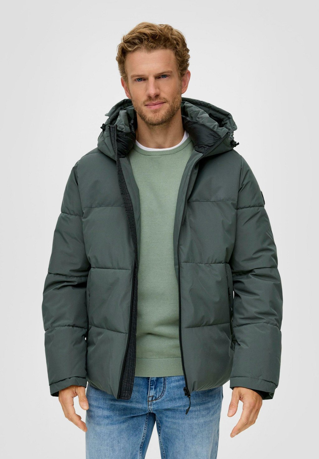 Зимняя куртка STEPP IN BI-OPTIK s.Oliver, цвет olivgrün цена и фото