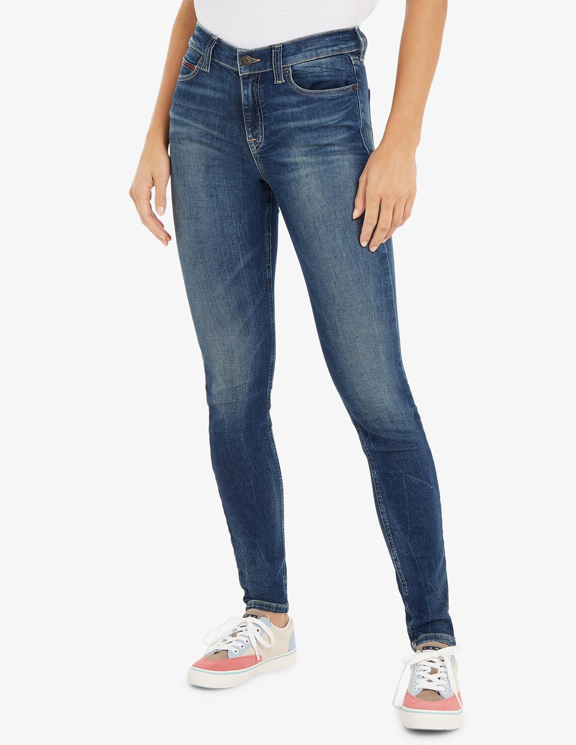 

Джинсы Nora скинни Tommy Jeans, синий