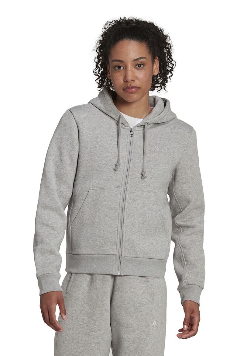

Толстовка на молнии All Szn Adidas Sportswear, серый