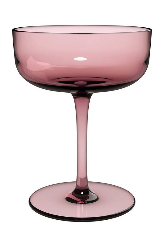 цена Набор бокалов для шампанского Like Grape, 2 шт. Villeroy & Boch, розовый
