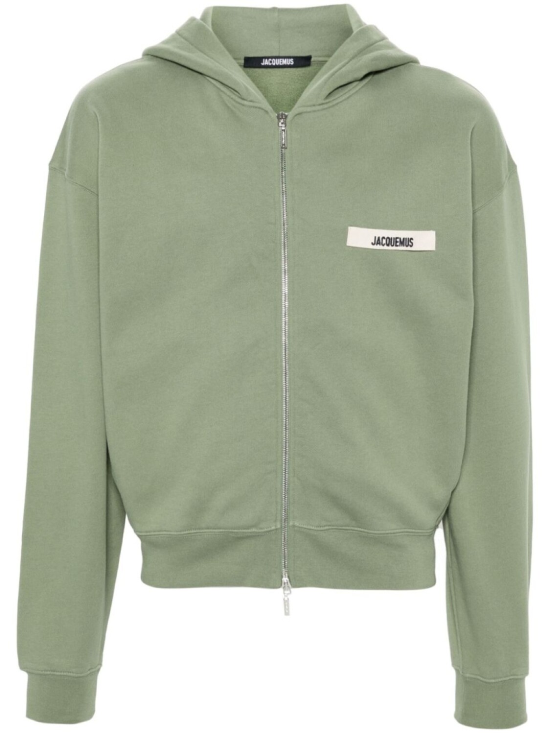 

Jacquemus толстовка с капюшоном на молнии Le Hoodie, зеленый